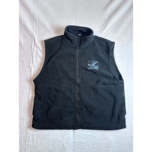 Sierra Pacific Outdoors Hard Rock Vegas Full Zip Fleece Vest Men's Large *